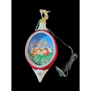 Retired Hallmark Illuminations Sugarplum Dreams Christmas Ornament